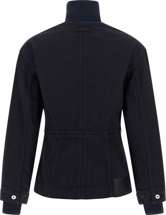 Jean Paul Gaultier Womens Blue Cotton Denim Jacket Clothing