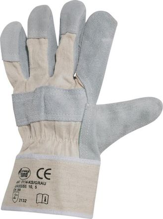 Strong Cosmetics Guantes De Protecci&oacute;n,cuero,blanco Stulpe (por 12)