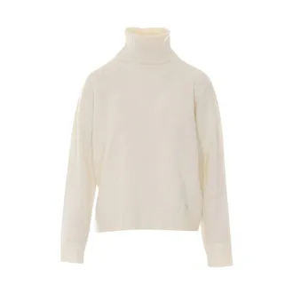 Liu Jo Pullover met hoge hals - Dames - Truien - Wit - Maat: XS Wol