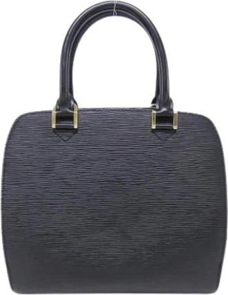 Louis Vuitton Pre-owned Vintage Handbag - Dames - Vintage Handtas - Zwart - ONE Size - Leer - Vintage