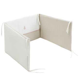 Cambrass Protector 60 (cuna 60) 180x40x3 cm rosa