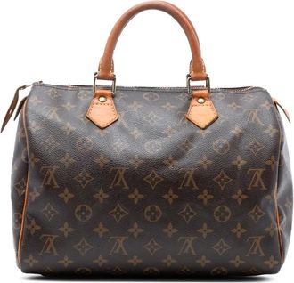Louis Vuitton Borsa Speedy 30 Boston con monogramma 2007 - Marrone