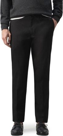 Mango Dublino Slim Fit Chinos in Black at Nordstrom, Size 34