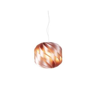 Linea Zero Suspensi&oacute;n 3 Luces Cobre En Metal Cromado Cm. 72x70h