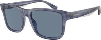 Emporio Armani unisex, Accessoires, Blauw, Maat: 56 MM
