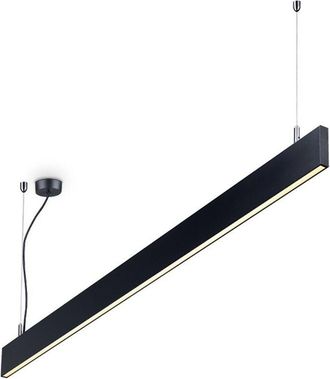 Ideal Lux Ideal Lux LINUS - Integrated LED Indoor Linear Ceiling Pendant Lamp 1 Light White 3000K