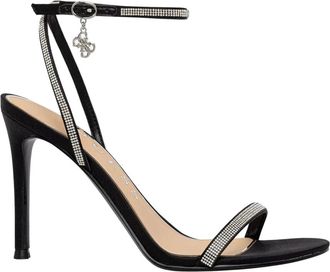 Guess Charmer High Heel Sandalen - Dames - Sandalen met hakken - Zwart - 41 EU - Leer - Schoenen