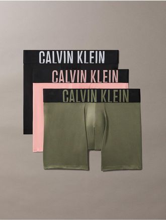 Calvin Klein Mens Intense Power Micro 3-Pack Boxer Brief - Multi - XL