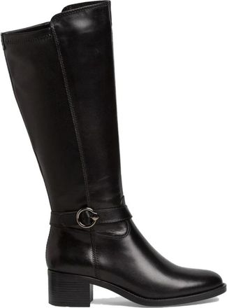 Tamaris Dameslaarzen - Dames - Hoge Laarzen - Zwart - 39 EU - Schoenen