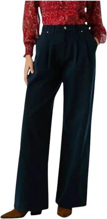 Pepe Jeans London Loose Chino - Dames - Straight fit broeken - Zwart - W29 - Broeken