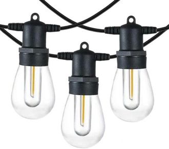 OEM Guirnalda De Luces Led Para Jard&iacute;n S14 De 15 M, Resistente Y Duradera