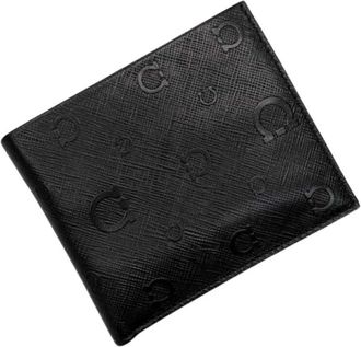 Ferragamo Pre-owned Wallets, male, Black, Size: ONE SIZE Pre-owned Leather Wallet