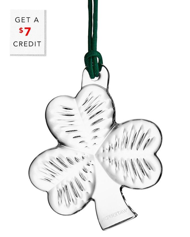 Mini Shamrock Ornament with $8 Credit