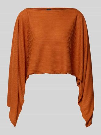 Gina Tricot Relaxed Fit Oberteil mit Viskose-Anteil Modell Poncho in Camel, Gr&ouml;&szlig;e XS/S