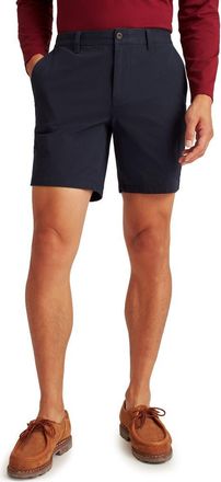 Bonobos Washed Stretch Cotton Chino Shorts in Nightfall at Nordstrom, Size 33 X 7
