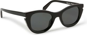 Off-white Zonnebril met Boulder-logo