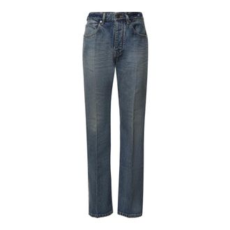 Balenciaga Jeans, Dames, Blauw, W29, Straight Jeans