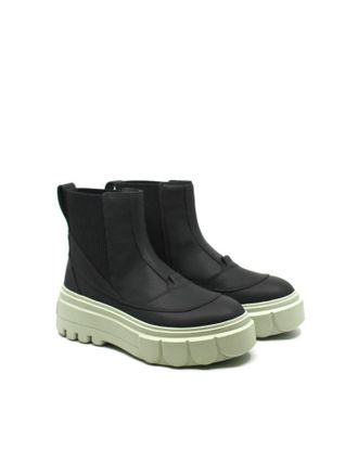 Sorel Womens Caribou Chelsea Boot In Jet/pixel