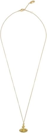 Vivienne Westwood Necklaces, female, Yellow, Size: ONE SIZE Grace Small Pendant Necklace