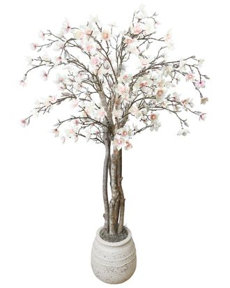 Creative Displays Inc. Magnolia Tree In Stone Pot
