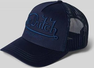 Von Dutch Trucker Cap mit Label-Stitching in Marine, Gr&ouml;&szlig;e 1
