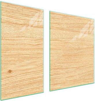 OEM Placa Protectora De Vidrio Para Estufa 90x52 Le&ntilde;a