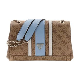 Guess Noelle II Convertible Xbody Flap - female - Guess - Shoulder Bags - Brown - ONE SIZE - Bags
