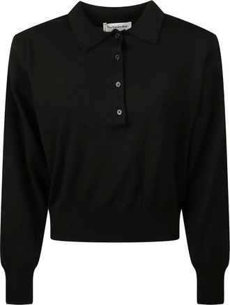 Frankie Shop Polo in maglia - Nero