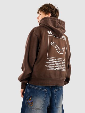 A.Lab Wanted Boxy Sweatjacke braun