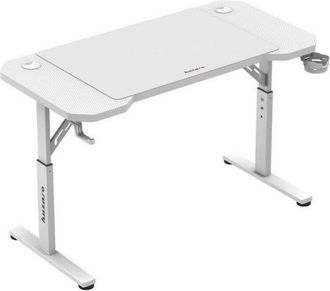 C&A Huzaro H&eacute;ro 2.6 Scrivania Gaming Bianca Ergonomica