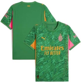 Puma Mens Puma Green AC Milan 2025/26 Replica Goalkeeper Jersey at Nordstrom, Size Xx-Large
