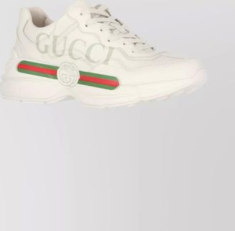 Gucci casual sneakers with chunky sole and perforations