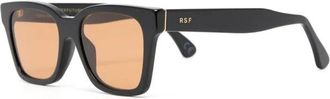 Retro Superfuture America Verfijnde Zonnebril - unisex - Zonnebrillen - Zwart - 52 MM - Accessoires