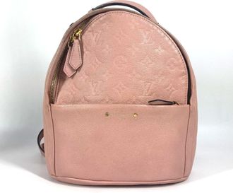 Louis Vuitton Galle Pink Monogram Empreinte Backpack (Pre-Owned)