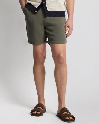 Onia Lyocell Beach Short in Agave at Nordstrom, Size X-Large