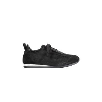 Uma Wang Calf Hair And Suede Sneakers
