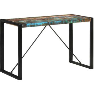 vidaXL Mesa De Comedor Madera Maciza Reciclada 120x55x76 Cm Vidaxl