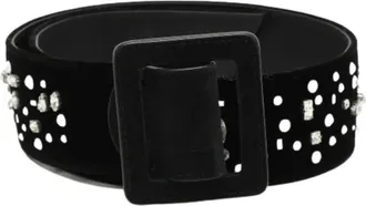 Giuseppe Zanotti Pre-owned Belts, female, Black, Size: ONE SIZE Pre-owned Leather Belt