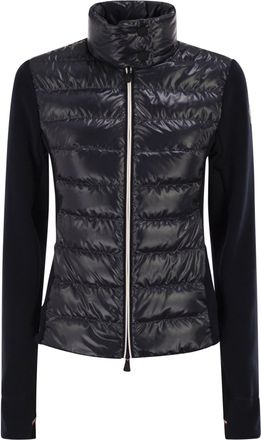 Moncler gepolstertes Sweatshirt mit Rei&szlig;verschluss