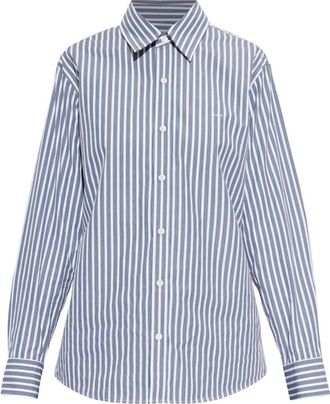 A.P.C. Kayla Shirt - Dames - Overhemden - Blauw - XS - Katoen - Overhemden