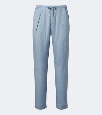 Ralph Lauren Purple Label Silk and linen straight pants