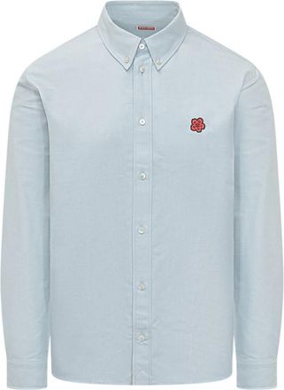Kenzo Light Blue Regular Shirt
