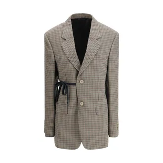 Balenciaga Vichy Blazer - Multicolor
