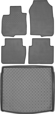 OEM Juego De Alfombrillas De Goma Para Coche Y Alfombrilla Para Maletero Para Honda Cr-v V Suv De 2019