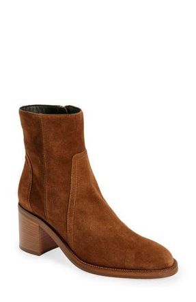 Aquatalia Janella Weatherproof Bootie in Brandy at Nordstrom Rack, Size 6