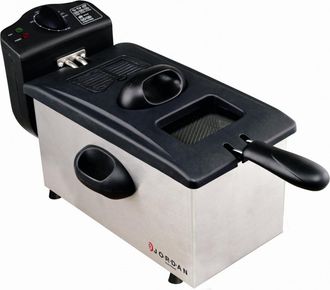 Trade Shop Trade Shop - Friggitrice Elettrica Professionale 2000w 3lt. Cestello Estraibile Jordan Df300a