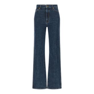 Khaite Danielle Jeans - Dames - Jeans - Blauw - Maat: W29 Katoen