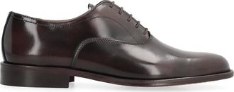 Bruno Magli Schoenen, Heren, Bruin, 43 EU, Leer, Klassieke leren veterschoenen
