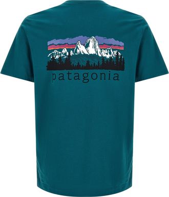 Patagonia Fitz Roy T-Shirt - Green