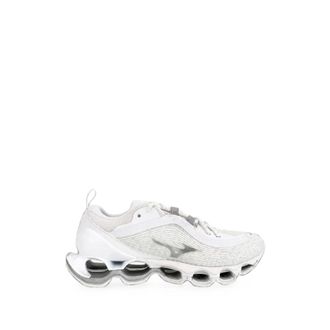 Mizuno Wave Prophecy 13.2 Sneakers - Heren - Sport - Wit - Maat: 41 1/2 EU Zijde